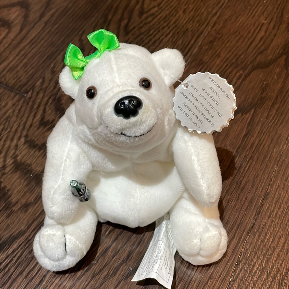 1997 coca-cola polar bear from blockbuster